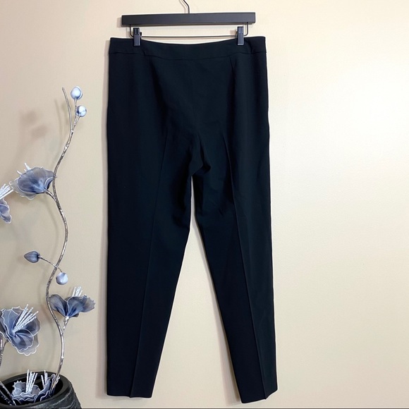 Armani Collezioni Black Straight Leg Career Pants - Picture 4 of 4